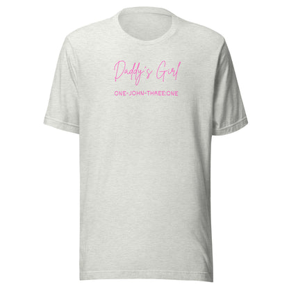 Daddy’s Girl short sleeve t-shirt ash