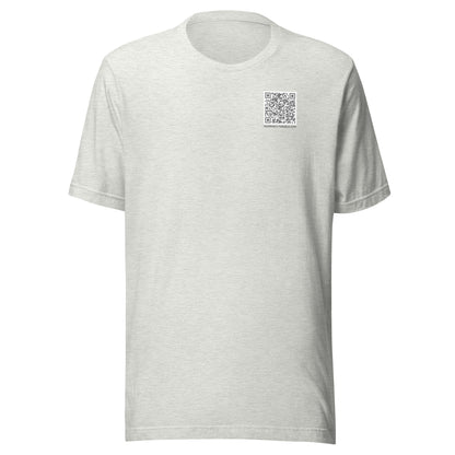 Follow Jesus short sleeve t-shirt ash