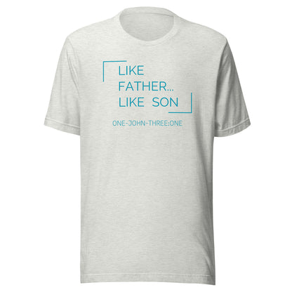 Like Father Like Son short sleeve t-shirt ash