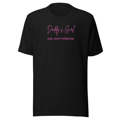 Daddy’s Girl short sleeve t-shirt black