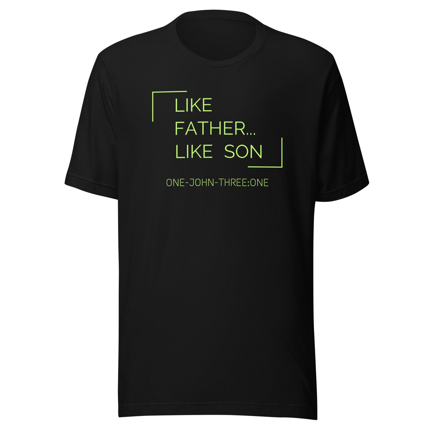 Like Father Like Son short sleeve t-shirt black