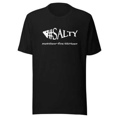 #Salty short sleeve t-shirt black