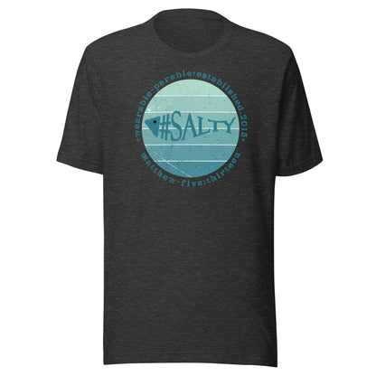 #Salty short sleeve t-shirt dark gray heather