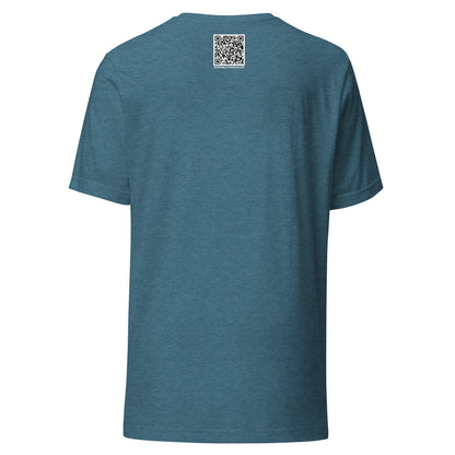 No Worries short sleeve t-shirt heather deep teal