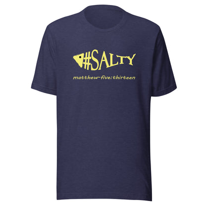 #Salty short sleeve t-shirt  heather midnight navy