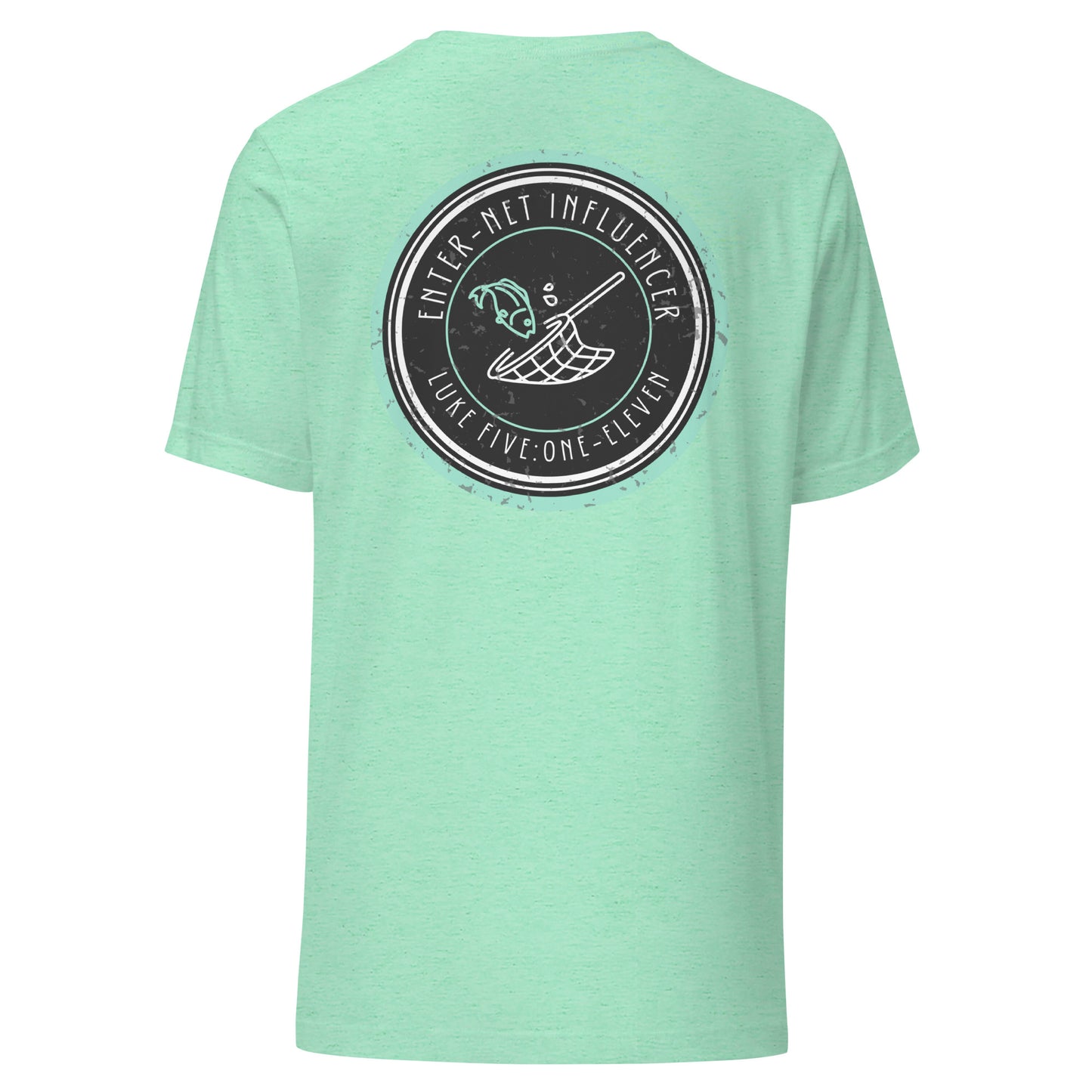 Enter-Net Influencer short sleeve t-shirt heather mint