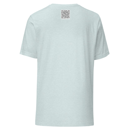 #Salty short sleeve t-shirt ice blue heather