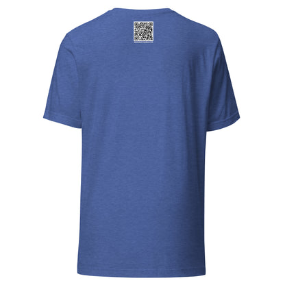 No Worries short sleeve t-shirt heather true royal