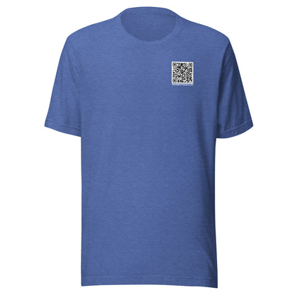 Follow Jesus short sleeve t-shirt heather true royal