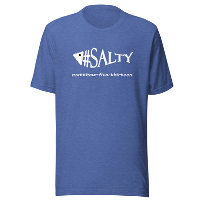 #Salty short sleeve t-shirt heather true royal