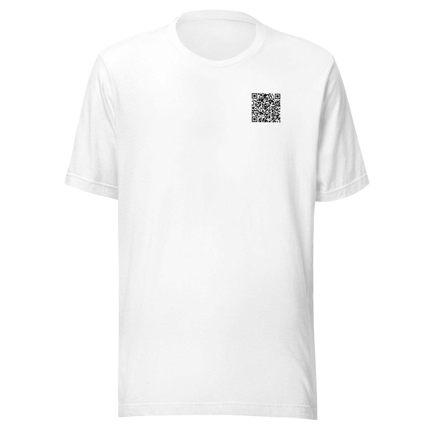 Follow Jesus short sleeve t-shirt white