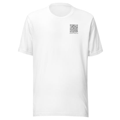 Follow Jesus short sleeve t-shirt white