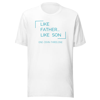 Like Father Like Son short sleeve t-shirt white