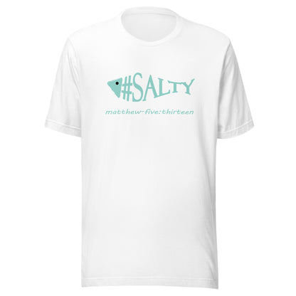 #Salty short sleeve t-shirt white